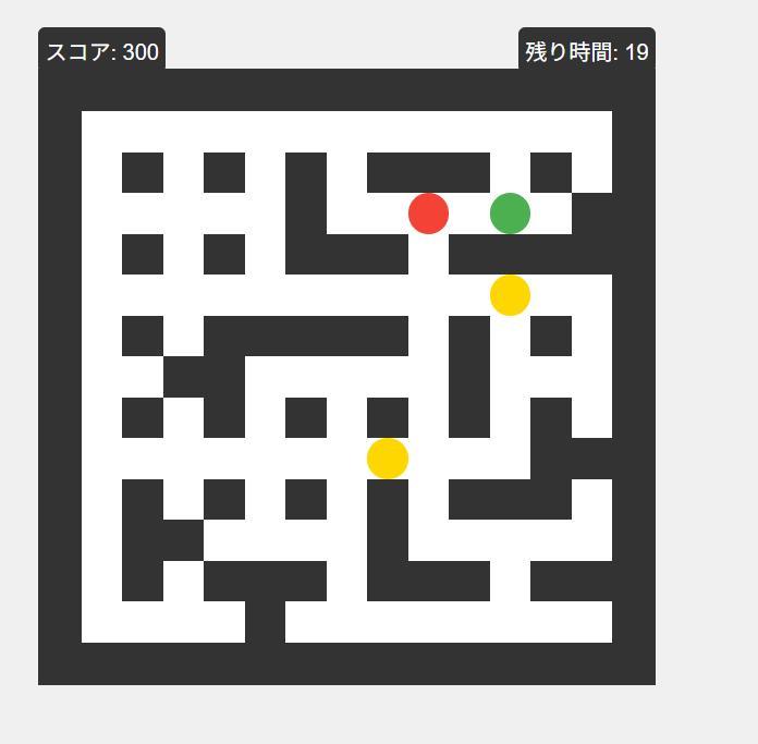 主人公がブラック企業の管理職から逃げるゲーム画面１